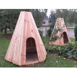 5066-Wooden Playhouse Tipi